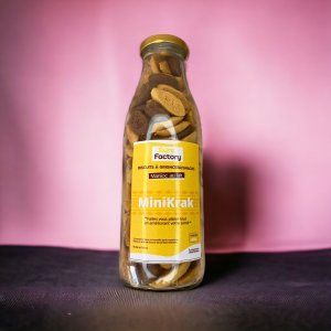 BISCUIT MINIKRAK MANIOC AU LAIT - Bouteille de 0,75 L