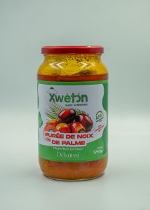 Purée de noix de palme